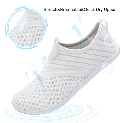 Image of Spesoul Womens and Mens Water Shoes Breathable Quick Dry Soft Barefoot Aqua Socks for Hiking Swim Beach Surf Yoga Sport