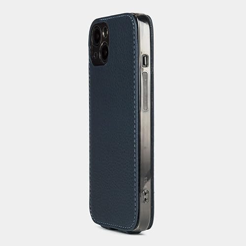 Miniatura 10 de Marcel Robert - Funda de piel con tapa para iPhone 13 - Modelo patentado - Fabricado en Francia - Negro