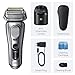 Braun Electric Razor for Men Series 9 PRO+ Electric Foil Shaver with Precision Trimmer and 6in1 SmartCare Center, Silver, 9667cc