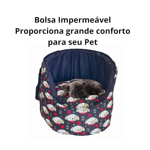 Bolsa Pet 2 em 1 Impermeável, Bolsa de Transporte,Passeio, Cat, Dog, Cachorro, Gato, Colchonete Pet,