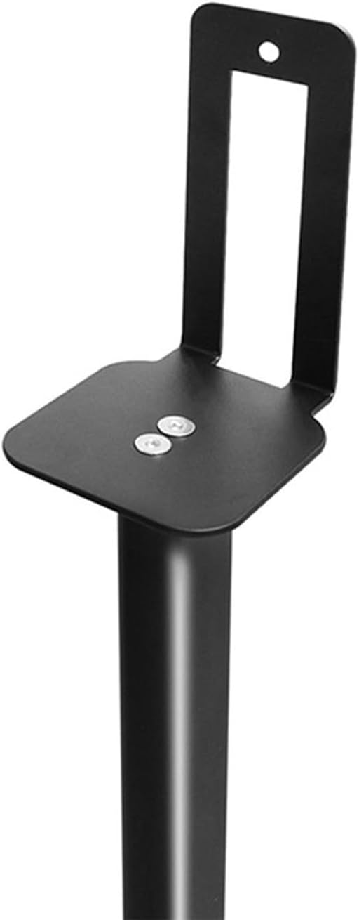 Speaker Stands Pair for DENON Home 150 Wireless Smart Speaker, Heavy Duty Base Floor Stands for Surround Sound with Power Cord Management