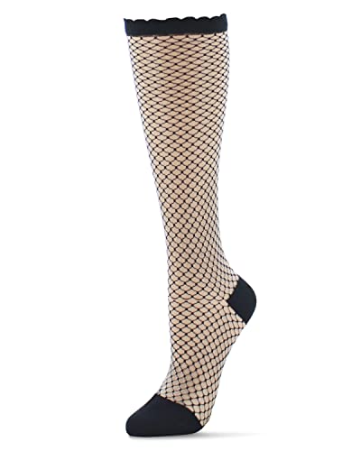 Natori Diamond Trellis Women's Knee Socks Black One Size #TOP19