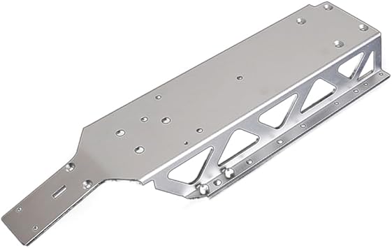 New Metal Main Frame Chassis for 1/5 HPI Baja ROVAN KM 5B 5T 5SC SS Rc Car Toys Parts,Silver