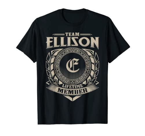 Team ELLISON Lifetime Member Vintage ELLISON Family T-Shirt