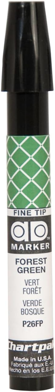 AD Marker The Original Chartpak, Fine Point, Prussian Blue, 1 Each (P6FP)