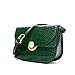Imagen de Furla Cuero bolso bandolera Sfera Crossbody Round Botanical Green verde oscuro