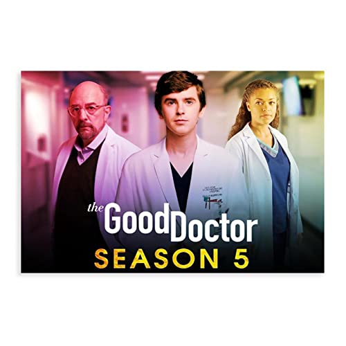 MSRV The Good Doctor Staffel 5 Poster Leinwand Poster Wandkunst Dekor Druck Bild Gemälde für Wohnzimmer Schlafzimmer Dekoration Rahmen: 30 x 45 cm für 19,35 EUR bei amazon.de Bild: MSRV The Good Doctor Staffel 5 Poster Leinwand Poster Wandkunst Dekor Druck Bild Gemälde für Wohnzimmer Schlafzimmer Dekoration Rahmen: 30 x 45 cm für 19,35 EUR bei amazon.de