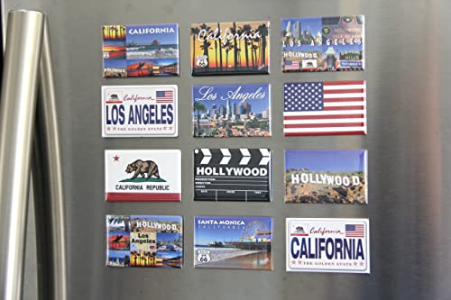 Set de 12 imanes decorativos rectangulares 2.75x1.75 pulg miniatura 5