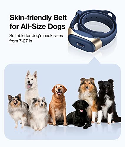 Bousnic Dog Training Collar - Shock Collar For Large Medium Dogs (15-140Lbs) With 2000Ft Remote Waterproof Rechargeable E-Collar With Beep Vibration Safe Shock Modes, No Prongs No Shock For Optional #TOP5