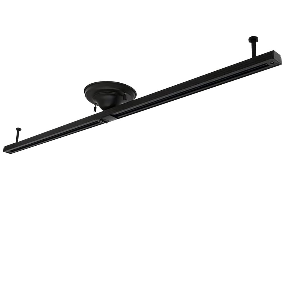 照明機器直結式 配線ダクトレール ダクトレール ライティングバー (黒,1m) Amazon.co.jp : ダクトレール 1m 配線ダクトレール ライティングレール