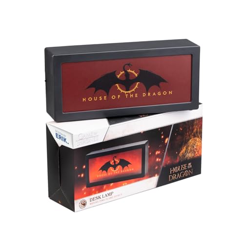 Grupo Erik Battery Lamp - Game of Thrones Gifts | Mood Light, Gaming Light, Wall & Desk Lamp | House of The Dragon Gifts, Cool Room Decor