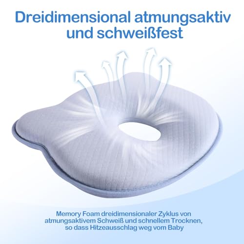 Hoovcmg Memory Foam Baby Pillow thumbnail 4