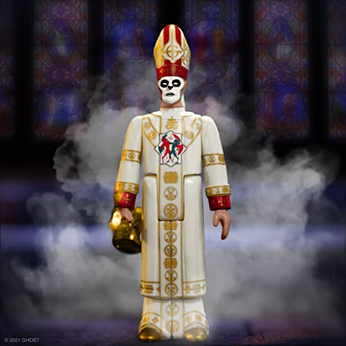 Super7 Ghost Band Papa Emeritus Nihil 3.75 In Reaction Figure #TOP3