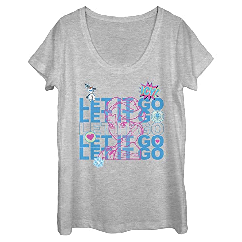 T-Shirt Elsa Disney Femme | Mode Reine des Neiges Vêtement Manga et Pop Culture