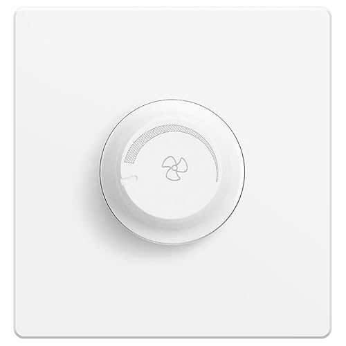 Seoncoeng Regulador de Velocidad del Ventilador de Techo de Alta Potencia, Ventilador eléctrico Universal de 220v, Panel de Interruptor de Velocidad Variable Continuo de Escape(1200w)