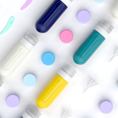 Image of DEPOZA 18 Pack Travel Size Toiletry Containers Sets, BPA Free Silicone Travel Bottles with Leak Proof Caps, TSA Approved for Shampoo, Conditioner, Lotion, Soap and Essential Accessories (Mix)