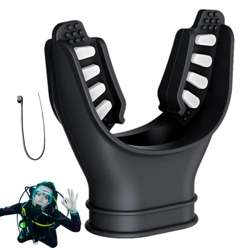 GTFYUDGH Atemregler-Mundstück für Atemregler, Atemregler-Mundstück für Taucher,Bequemes Schnorchelmundstück, Tauchzubehör | Verschleißfeste Ersatzmundstück-Tauchausrüstung für Standard-Tauchregler