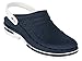 WOCK Clog C/Tira Blanco/Azul Marino 39/40
