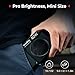 SmallRig RM 40C Mini LED RGB Video Light, 4800mAh Battery, LCD Display, Portable Camera Light for Tiktok Youtube Content Creators Photographer Gifts, 2500K-10000K CRI 96 TLCI 99, Magnetic Mount - 5359