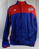 2006-07 Detroit Pistons Game Issued Warm Up Jacket XXL+4 DP30072 - NBA Game Used