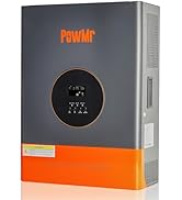 Solar Inverter 5000W Low-Frequency Inverter 48V to 110V, Peak 15000W Power Inverter Built-in 120A...