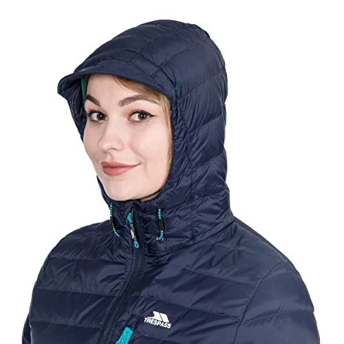 Trespass Womens Down Jacket Hooded Casual Coat Arabel - Image 5