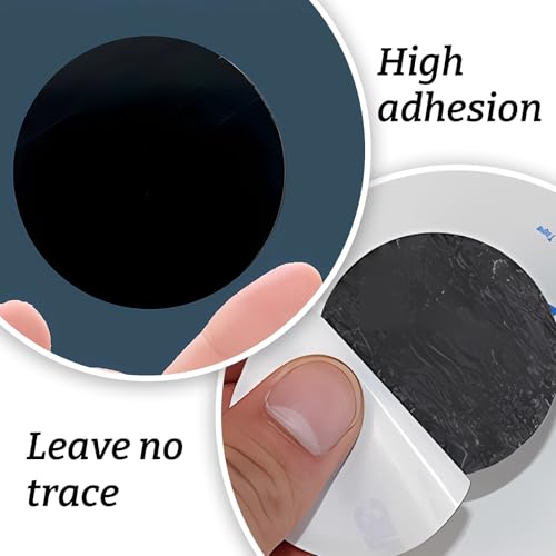 UZYXC 20 Stück Magnetband Selbstklebend Stark, 25mm*1mm Runde Magnete zum Kleben, Magnetklebeband für Fliegengitter, Zuschneidbares Klebemagnete