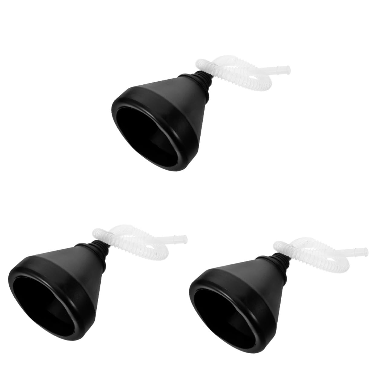 Gatuida 3piezas Embudo De Extra Cuello Flexible Embudo De Resistente Para Automóviles y Motocicletas Filtrado Integrado Para Protección Del Motor Para Combustible y Gran Capacidad Sin