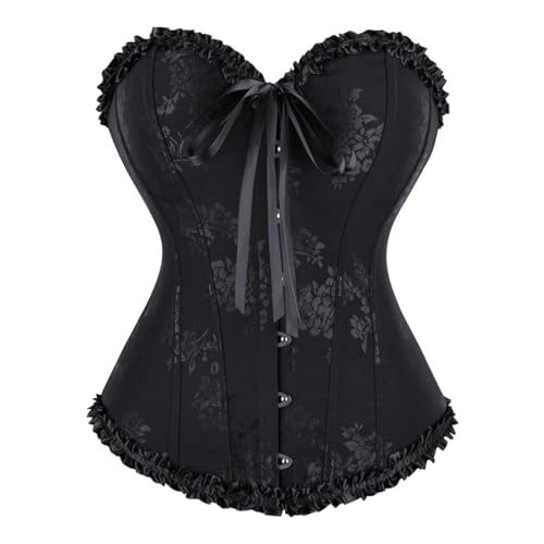 Image of frawirshau Women's Overbust Costume Corset Renaissance Victorian