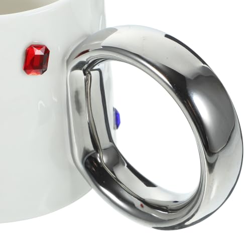 Taza de cerámica elegante y resistente con acabado suave para té 8