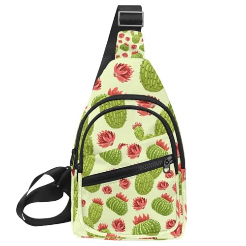 Bolso bandolera de cactus para tus viajes y paseos diarios