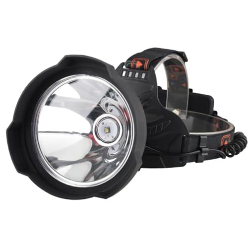 Linterna frontal recargable USB Didiseaon con 3 modos de iluminación y batería 18650