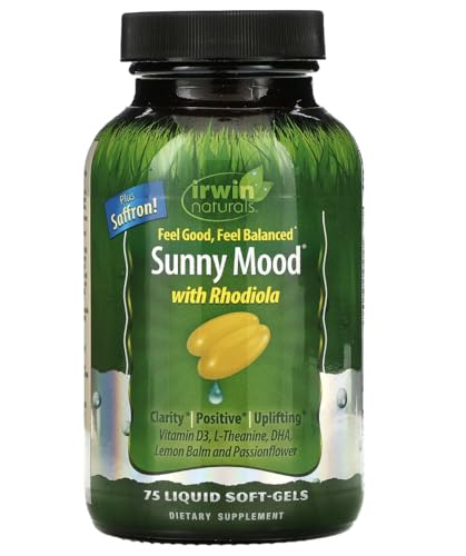 Irwin Naturals Sunny Mood, 75 Count