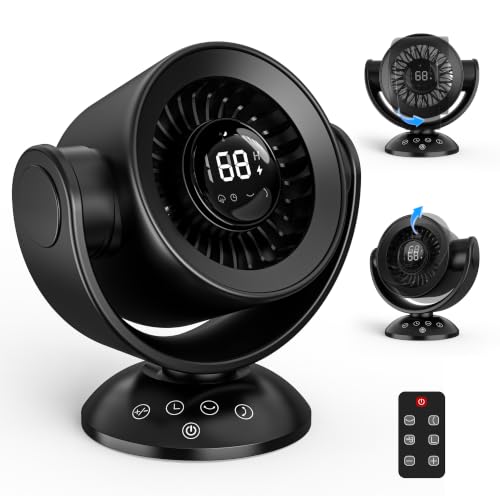 Rechargeable USB Desk Circulator Fan