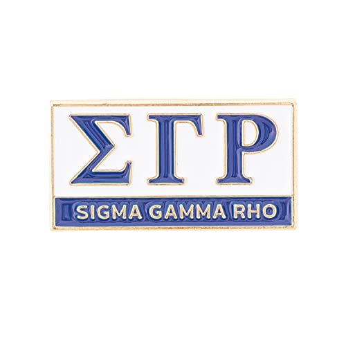 Image of Desert Cactus Sigma Gamma Rho Sorority Lapel Pin SGRho Made of Metal for Formal Wear, Bag and Hat Jewelry, and Tie Tack (Lapel Pin - Design B)