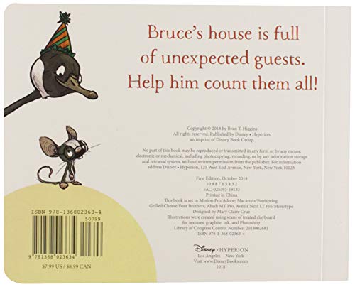 1 Grumpy Bruce (a Mother Bruce Book): A Counting Board Book