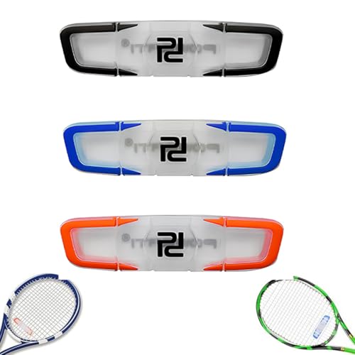Racchetta Antivibranti, 3 Pezzi Ammortizzatore per Racchetta Tennis Smorzatore a Racchetta da Tennis Lungo Tennis Vibrazione Smorzatore in Silicone per Giocatore di Tennis grip racchetta padel