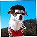 BESPORTBLE Pet Beret Hat for Cat Dog Adorable Dress up Headpiece for Puppy Kitten Photo Accessory Party Headdress Pet Costume Cap