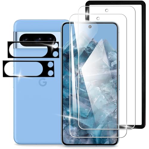 Nutmeg�y�K�C�h�g�t�� 2���{2���z�w��F�ؑΉ� Google Pixel 8 Pro �p�� �K���X�t�B���� 2�� + google pixel 8 pro �p�� �J�����t�B���� 2���y���{���Ɏq�f�ސ��z�s�N�Z��8 pro �p�� �t�B���� �ی�t�B����