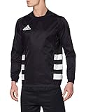 Dobby 100% nylon adidas RUGBY WIND TOP Chaqueta, Hombre, Negro/Blanco, XL