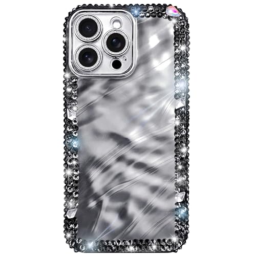 Coque brillante iPhone 16 Pro Max, cadeau de luxe pour femmes et filles