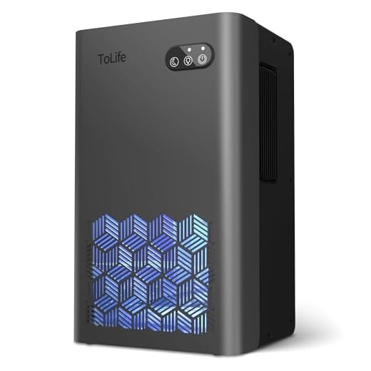 ToLife Home Dehumidifier with LED Lights