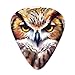 Watercolor Cool Owl Head Guitar Picks 12 Pack Bass Picks with Organizer Box Guitar Plectrum Includes Thin Medium Heavy Guitar Picks Ukulele Picks for Bass Acoustic Electric Guitars