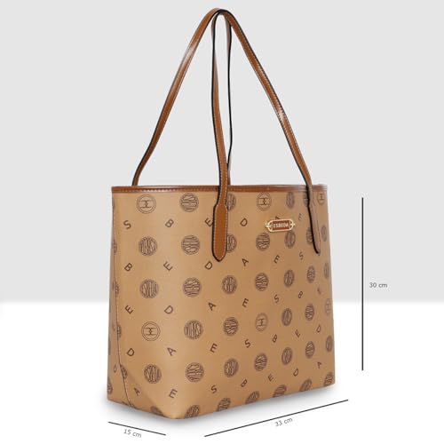 Image of ESBEDA Signature Duo Carry Handbag For Womens
