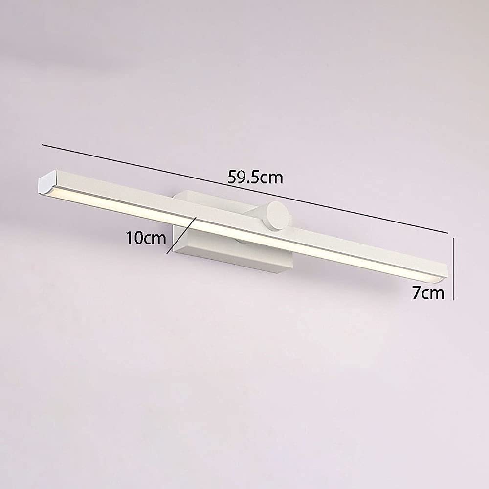Spiegelleuchte für Badezimmer LED Spiegelleuchte Badleuchte Wandlampe Wandlampe Metall Weiß Spiegelleuchten über dem Spiegelschrank für die