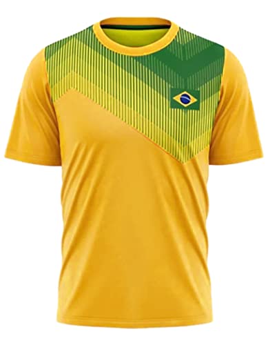 Camisa Brasil Régia Amarela