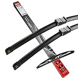 Limpiaparabrisas plano Aero, fabricante del Reino Unido, stock del Reino Unido. La mejor calidad.
