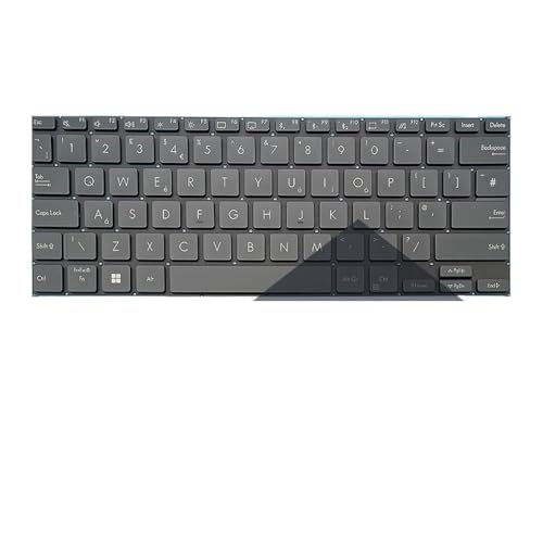 Clavier Russe Zenbook 17 UX9702 Voyagez et Écrivez en Cyrillique