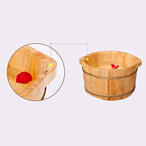 Masajeador para pies tipo bañera de madera BABYCE miniatura 4