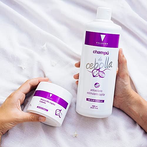 Descubre la mejor manicura y pedicura de LugoPulsa aqui 👈🏼 y pide cita Valquer-Laboratorios-Cuidados-Champu-De-Cebolla-Reduce-La-Grasa-Estimulante-Capilar-Antioxidante-Cabello-Purificante-Todo-Tipo-De-Cabello-Aceite-De-Macadamia-Unico-500-Mililitros